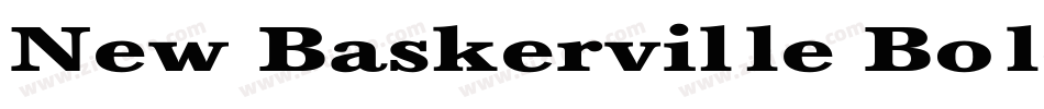New Baskerville Bold Italic BT字体转换
